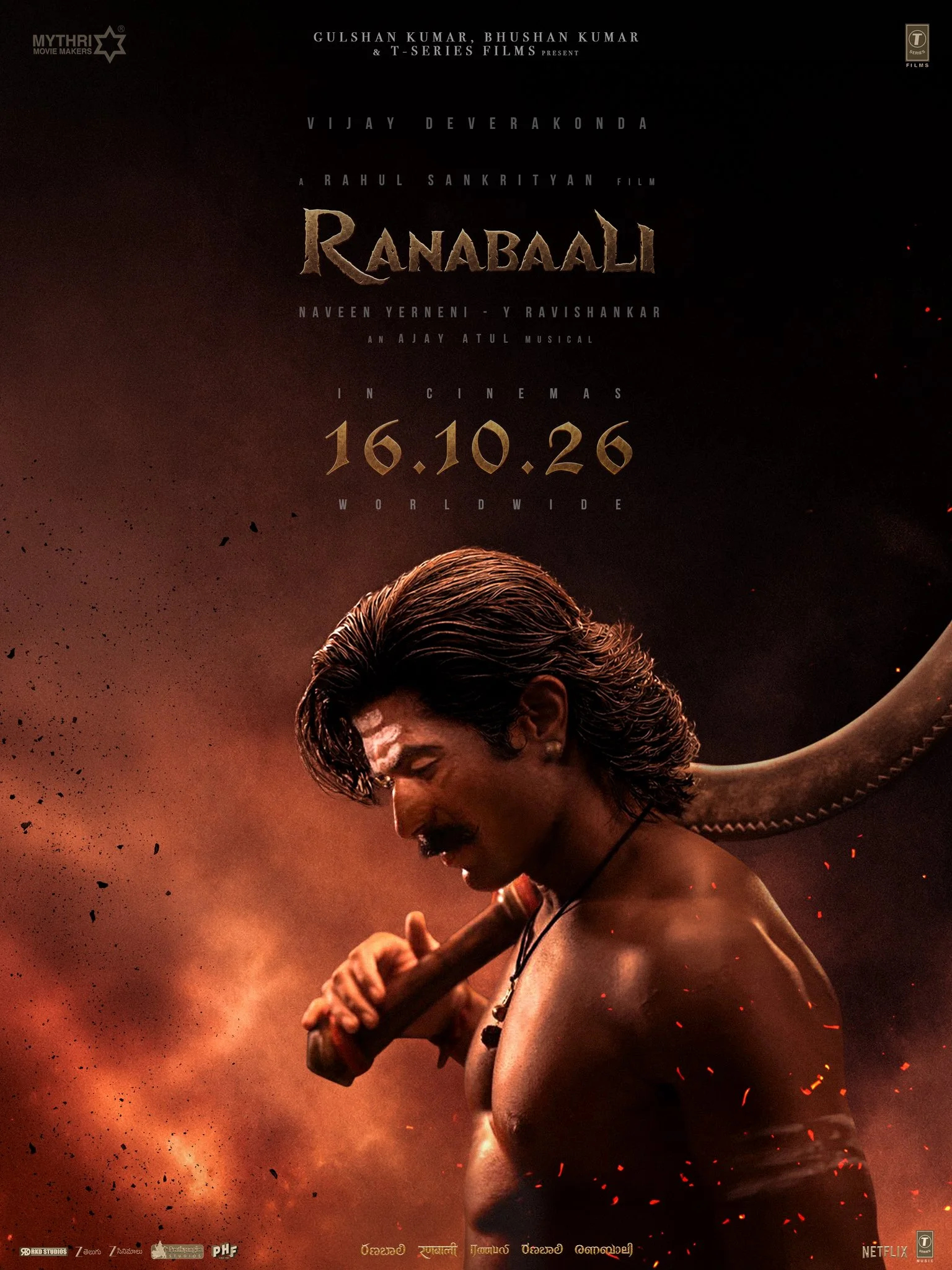 Blood, Defiance, and an Unforgiving Empire: Vijay Deverakonda & Rashmika Mandanna Gear Up for the Fiery Ranabaali Teaser Drop on September 9!