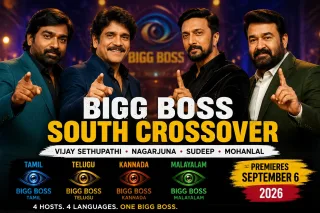 Bigg Boss South Crossover: Vijay Sethupathi, Nagarjuna, Sudeep and Mohanlal Share the Screen