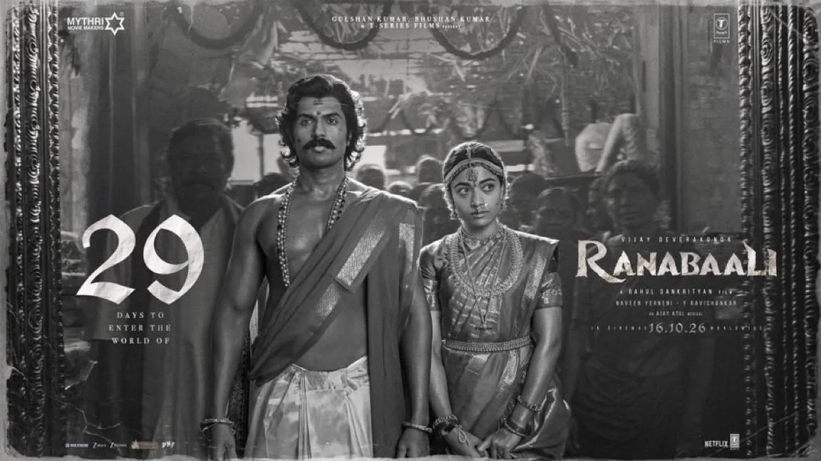 Vijay Deverakonda, Rashmika Mandanna & Rahul Sankrityan Lock the Final Cut as Ranabaali Enters Post-Production for October 16!