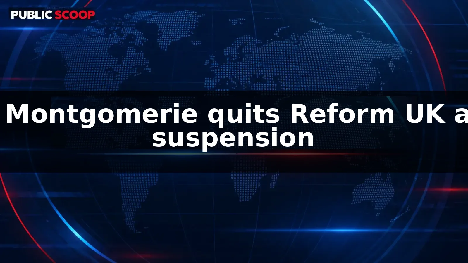 Tim Montgomerie quits Reform UK after suspension