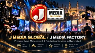J Media Global (J Media Factory): Event Management & Production Company in Hyderabad