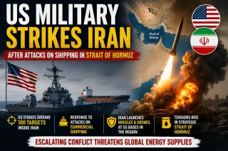 US Military Strikes Iran After Attacks on Shipping in Strait of Hormuz