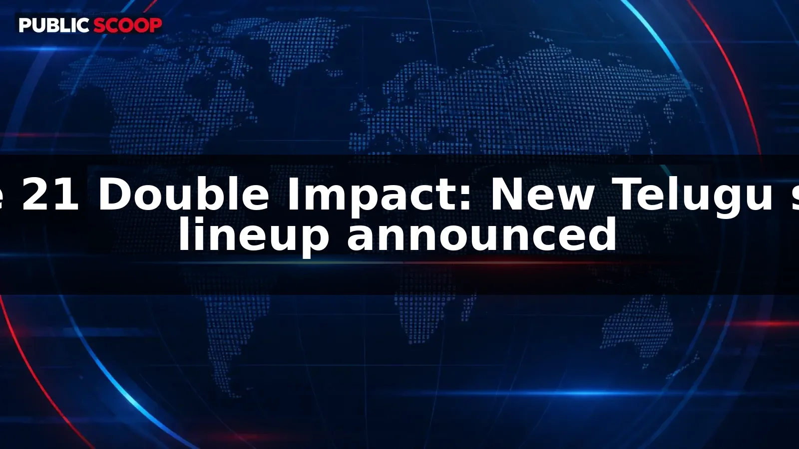 Dhee 21 Double Impact announces new Telugu dance-show lineup