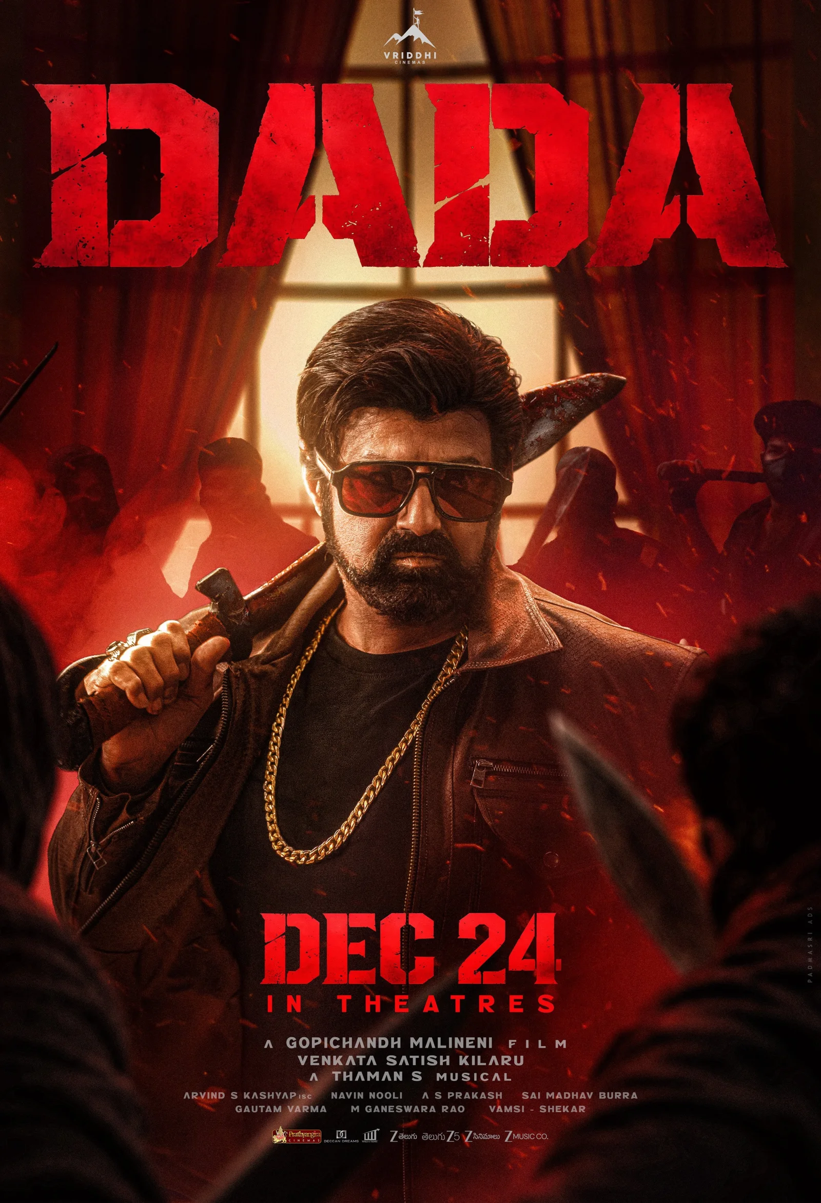 The King of Chaos Takes the Throne: Nandamuri Balakrishna Unleashes Raw Underground Power in Dada!